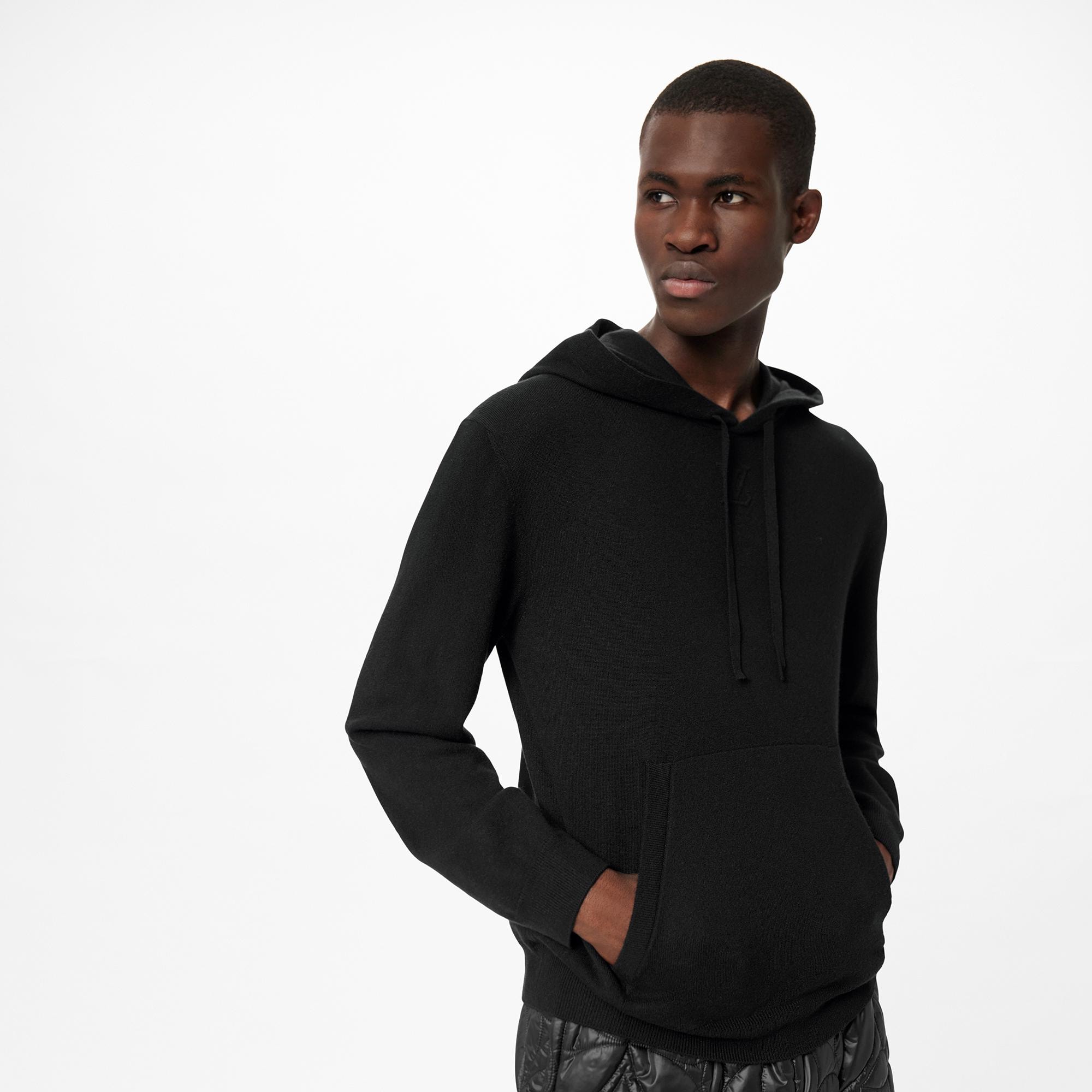 LVSE LV Embossed Hoodie  in Men