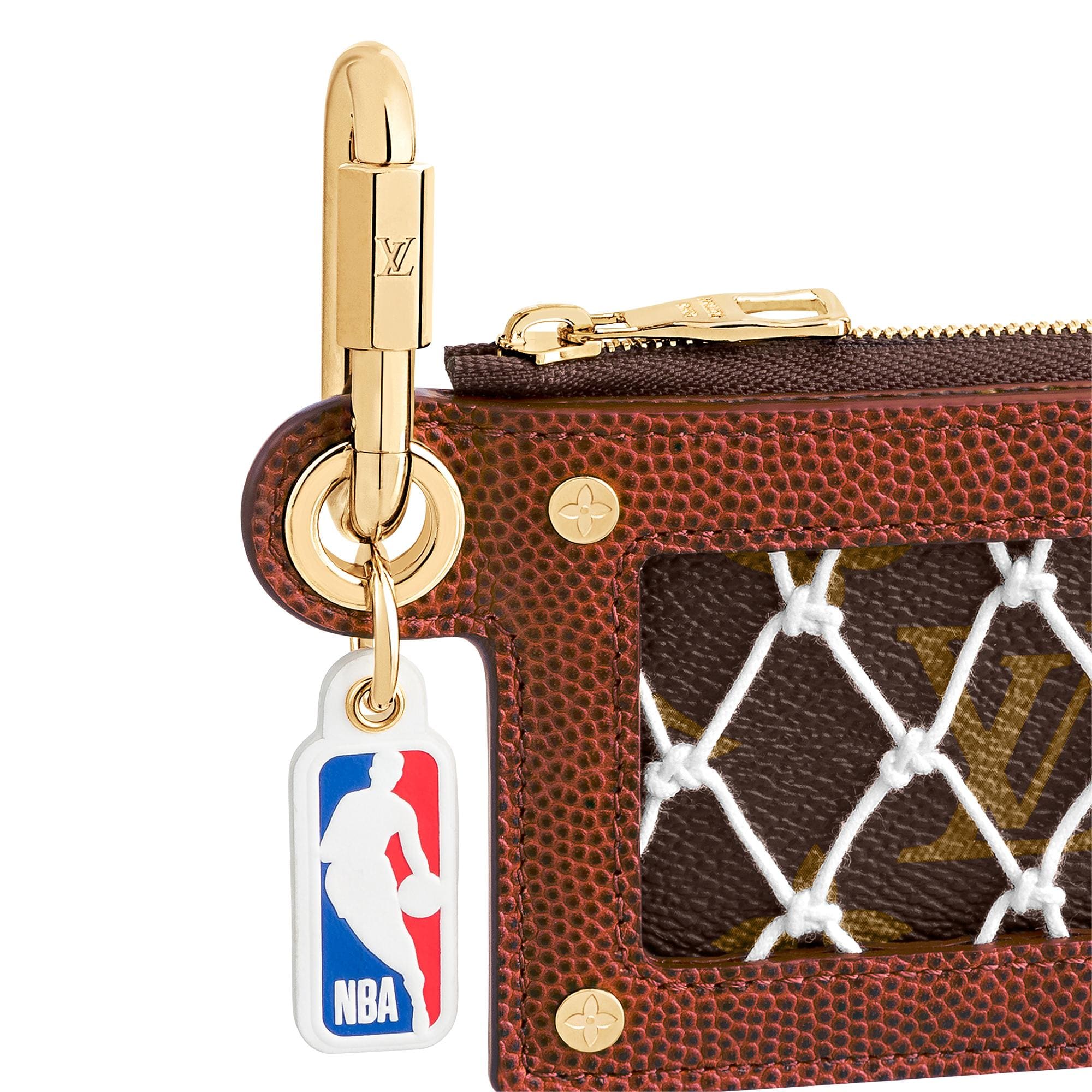 LVxNBA Net Zippy Card Holder