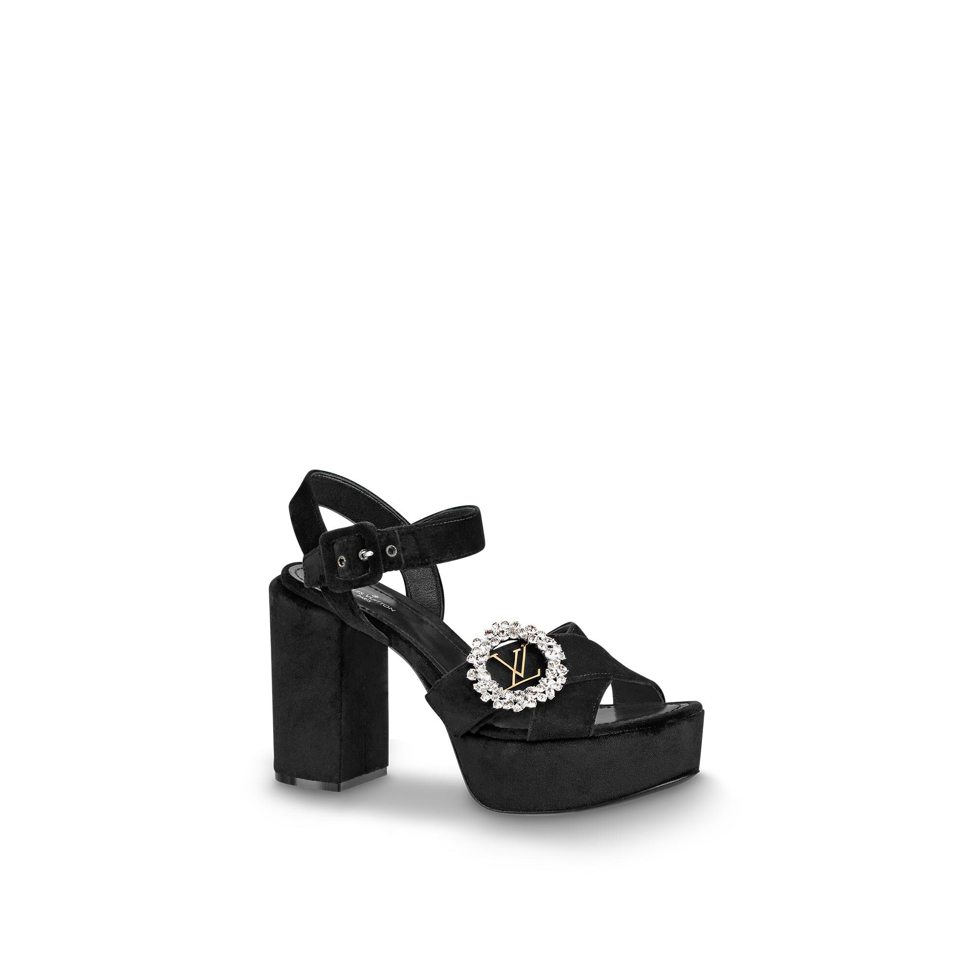 louis vuitton platform sandals