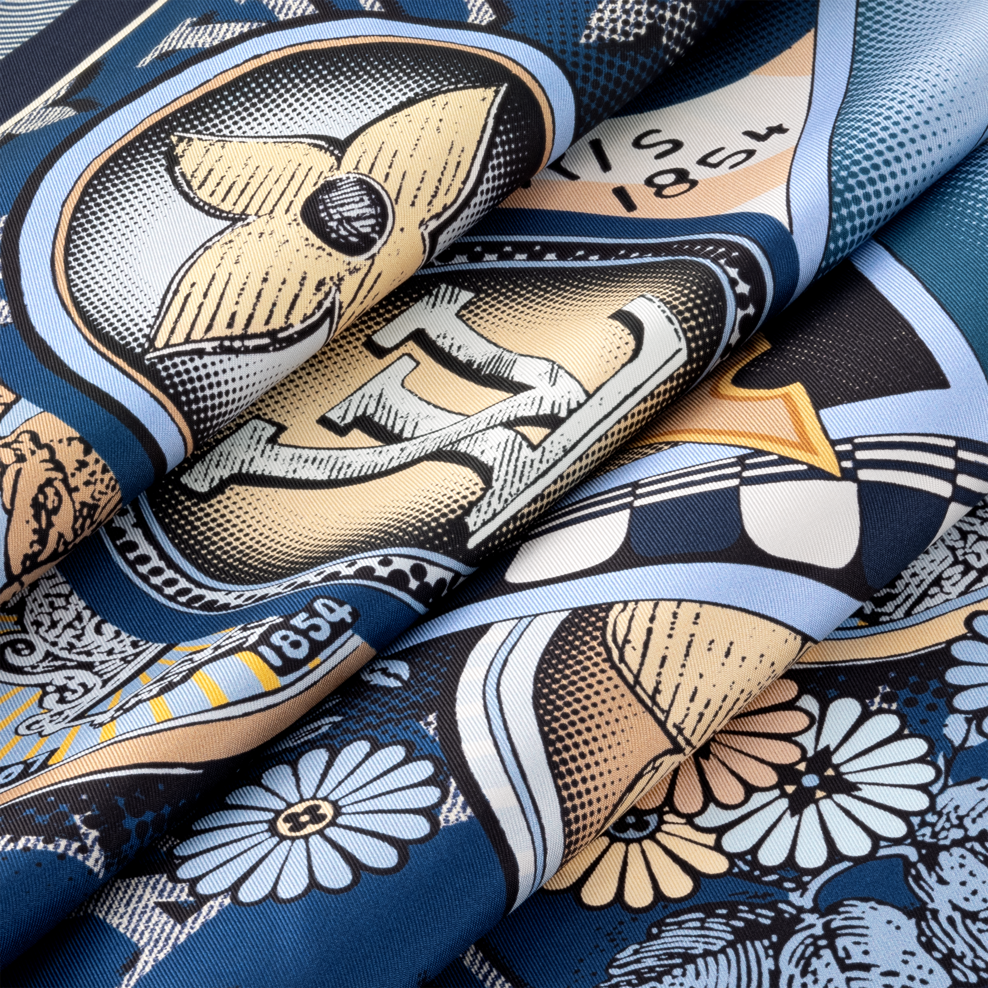 وشاح Malles Merveilleuses Remix المربع S00 in النساء