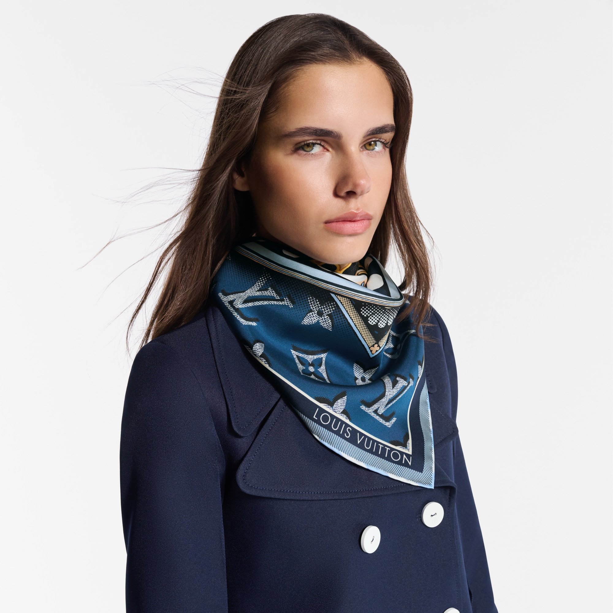 وشاح Malles Merveilleuses Remix المربع S00 in النساء