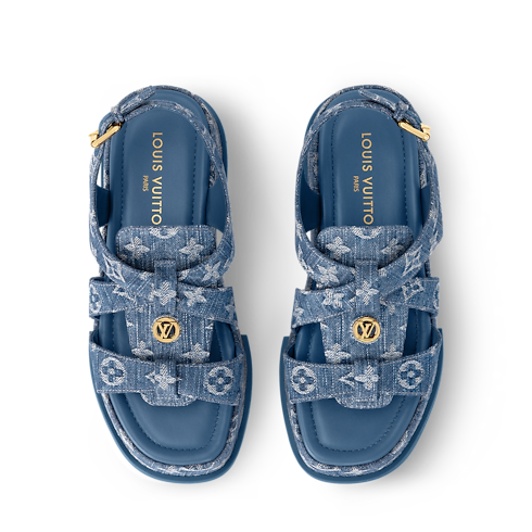 Maya Platform Sandal in Women's Shoes Sandals and Espadrilles collections by Louis Vuitton (Product zoom)