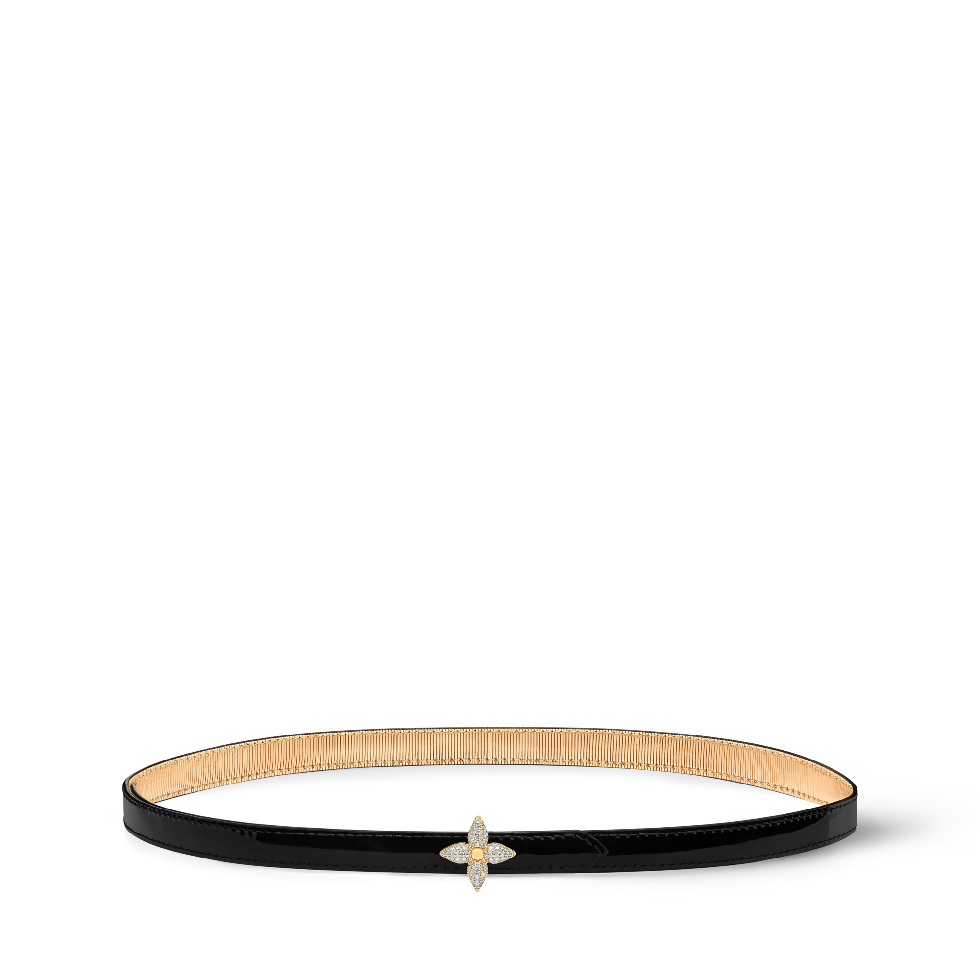 Mini Flowergram Reversible 15mm Belt  in Women