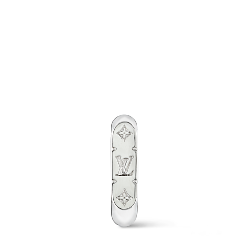 Mini Monogram Chain Single Earring S00 in Men's Fashion Jewelry All Fashion Jewelry collections by Louis Vuitton (Product zoom)