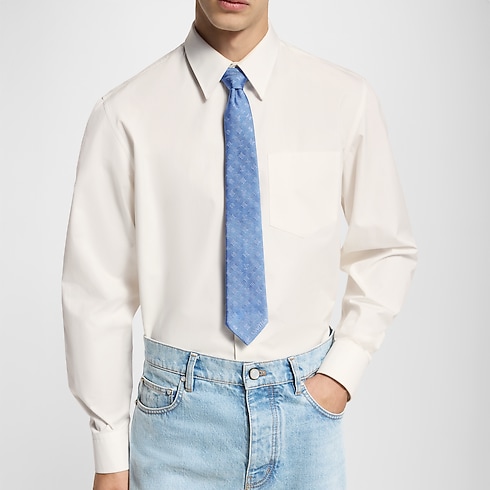 Monogram Blast Tie S00 in Men's Accessories Ties and Pocket Squares collections by Louis Vuitton (Product zoom)