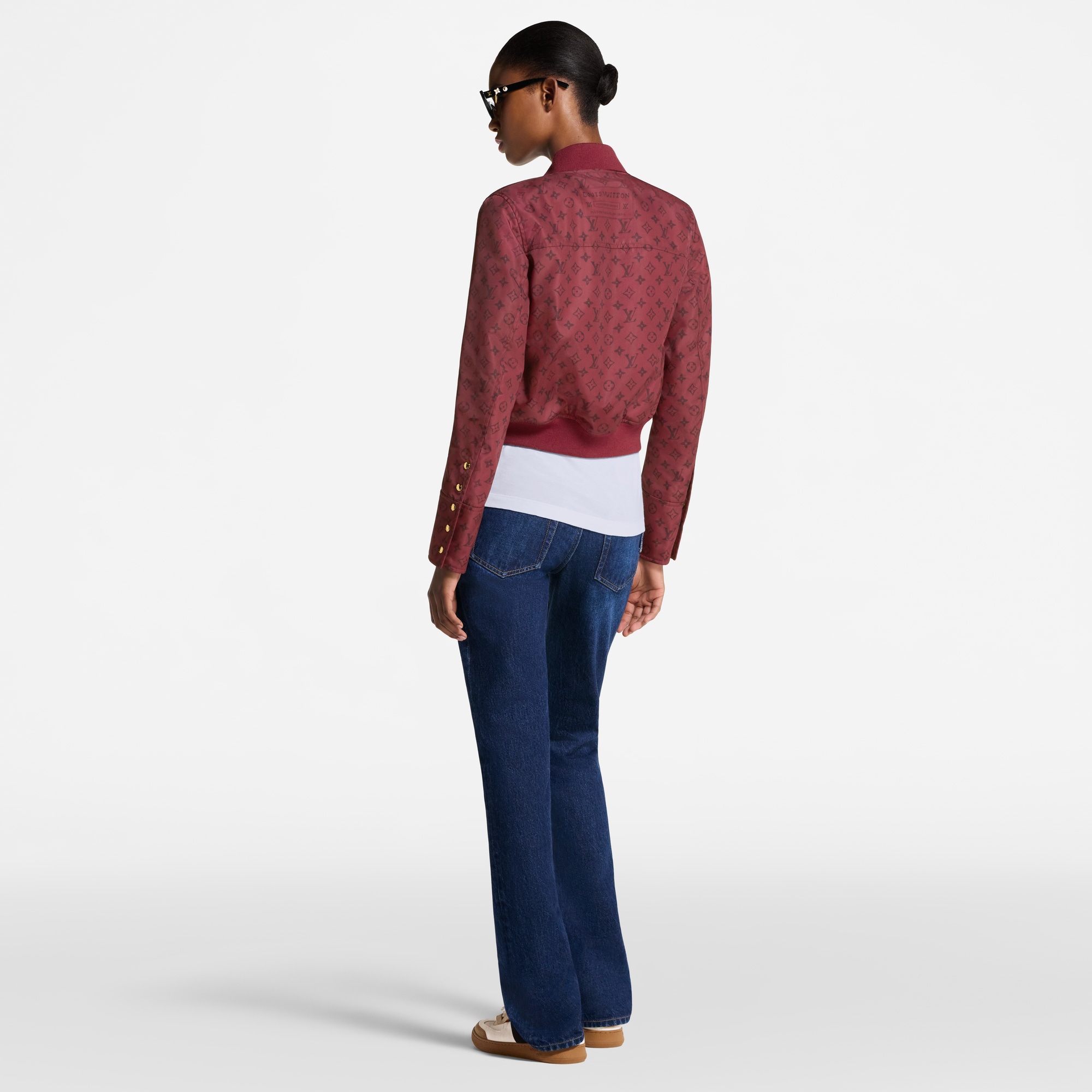 Monogram Bomber Jacket  in Women