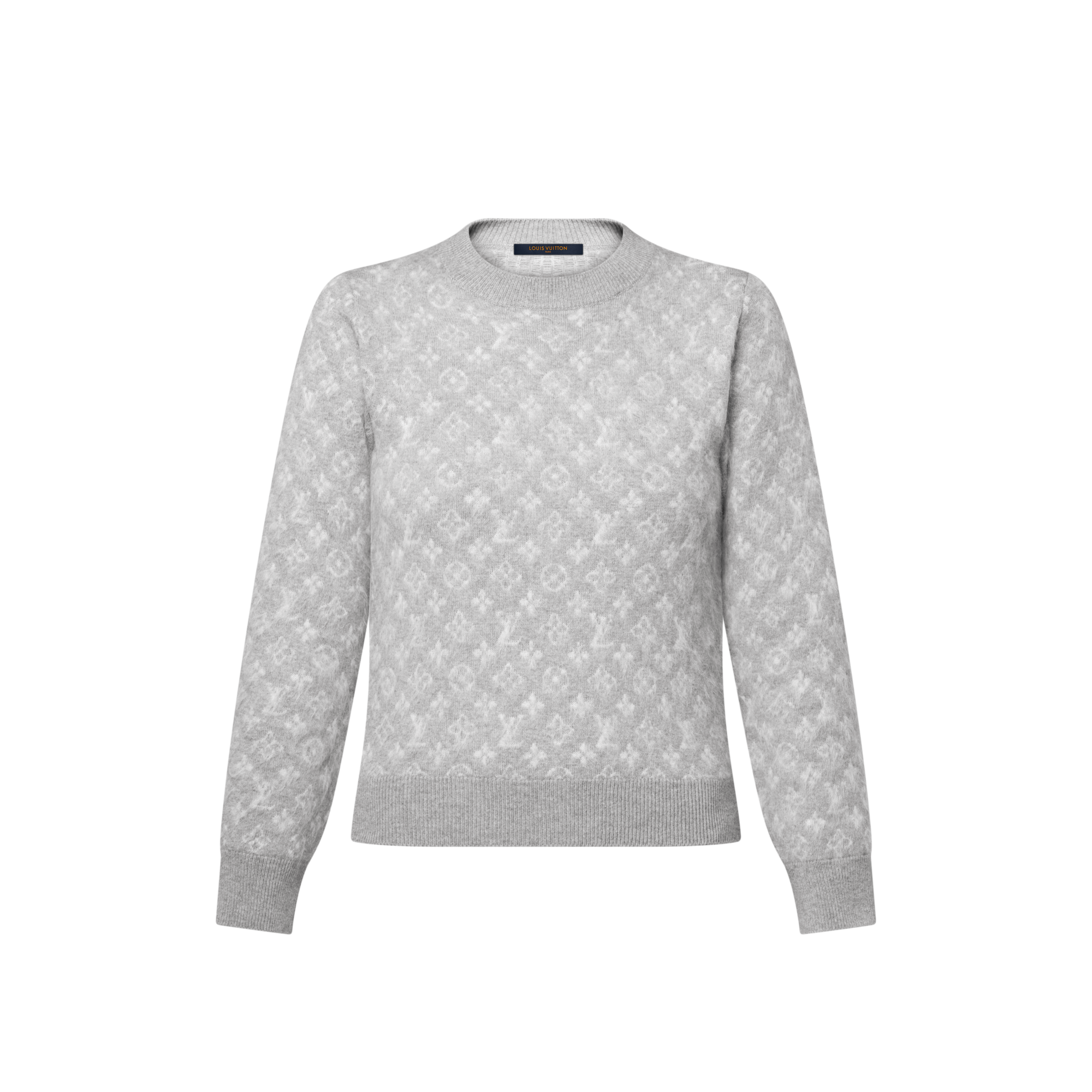 Monogram Brushed Knit Sweater  in Women