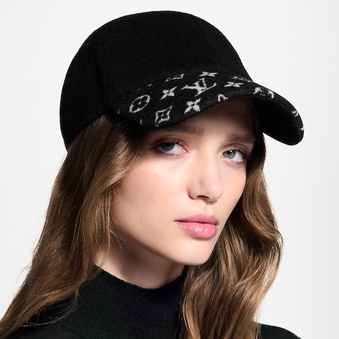 Monogram Cashgora Cap S00 in Women's Accessories Hats & Caps collections by Louis Vuitton (Product zoom)