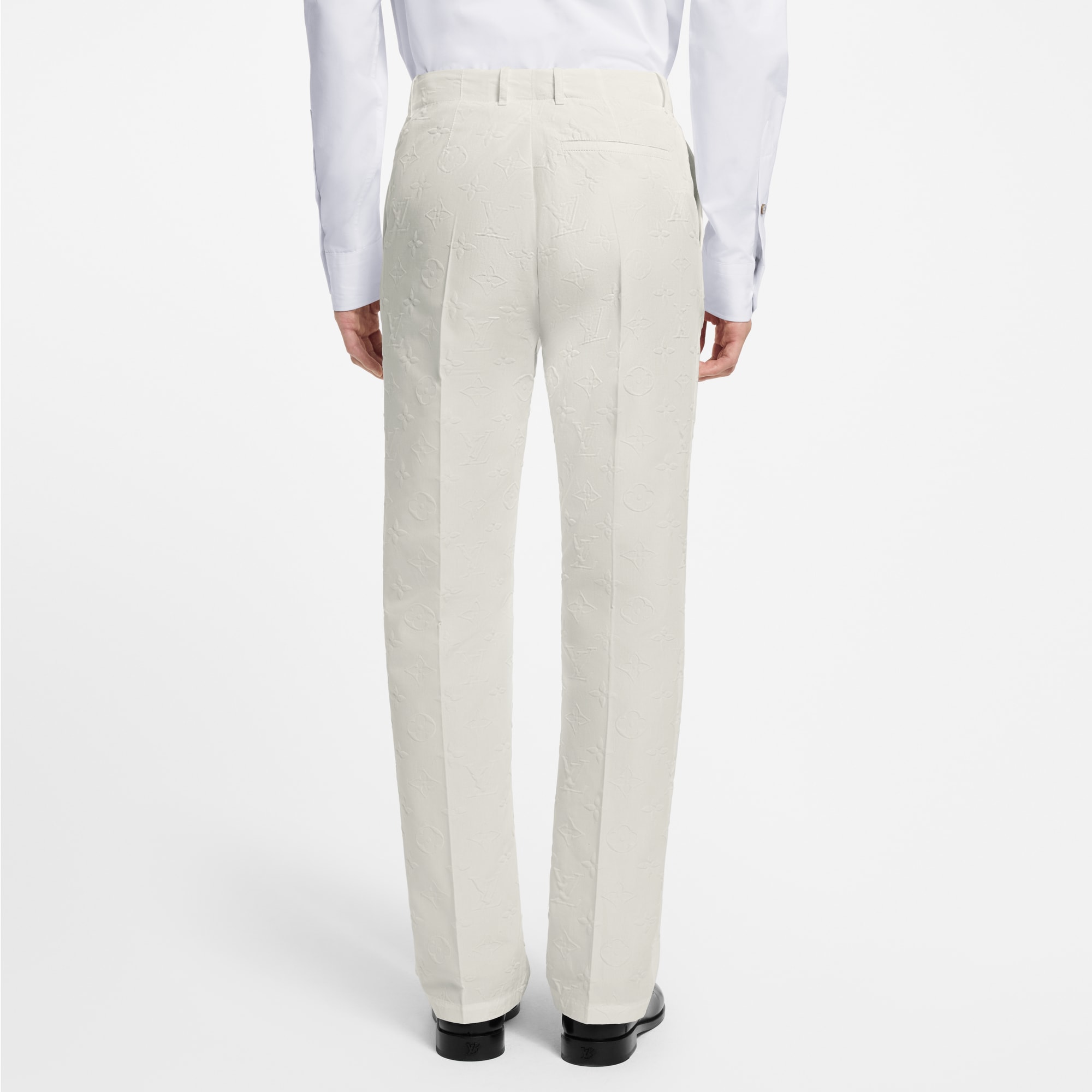 Monogram Chino Pants  in Men