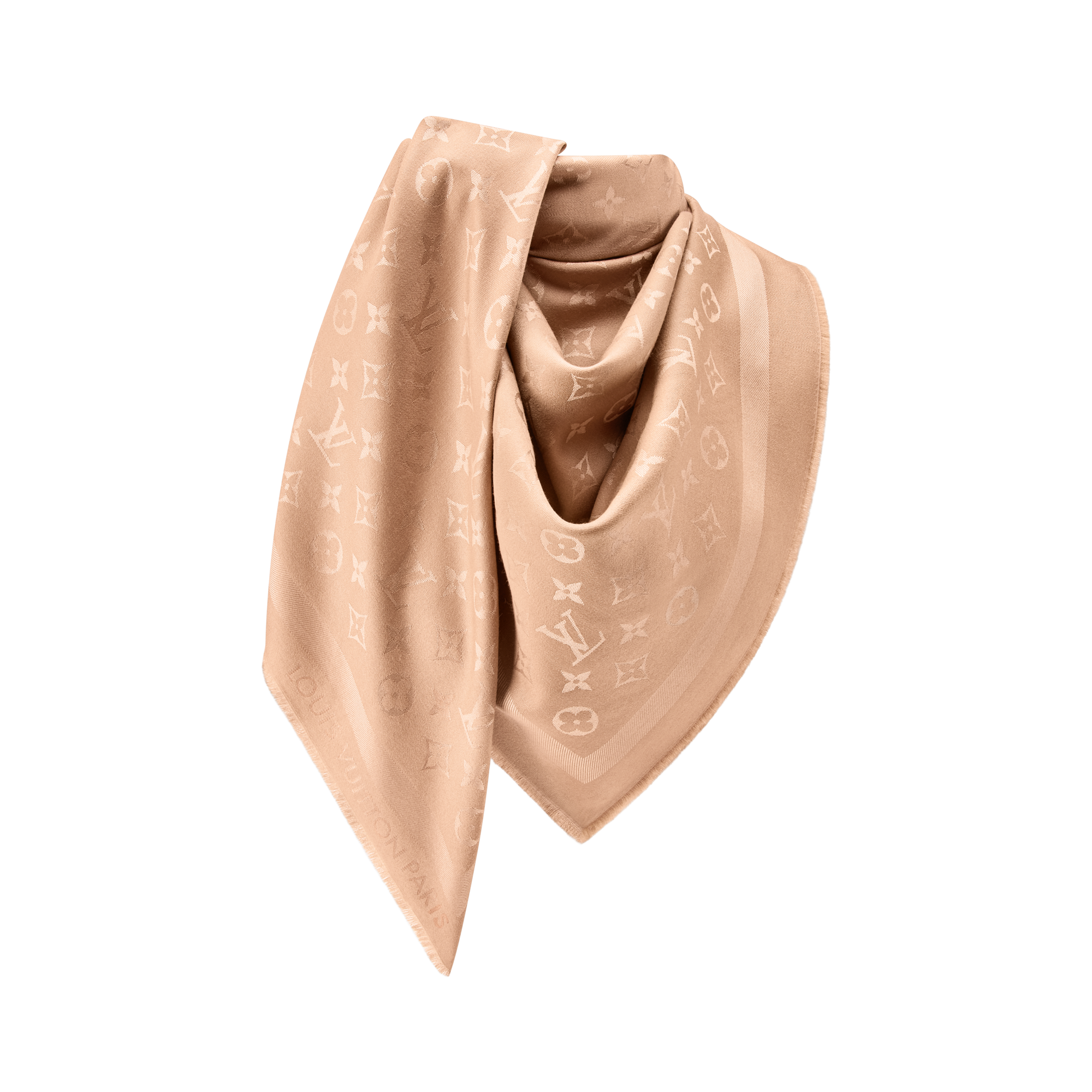 Monogram Classic Shawl S00 in Women