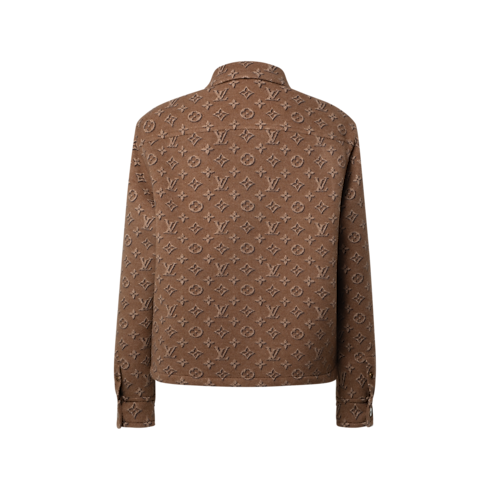 Monogram Double Face Overshirt in Men's Ready to Wear All Ready-To-Wear collections by Louis Vuitton (Product zoom)