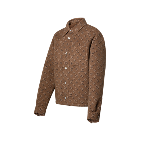Monogram Double Face Overshirt in Men's Ready to Wear All Ready-To-Wear collections by Louis Vuitton (Product zoom)