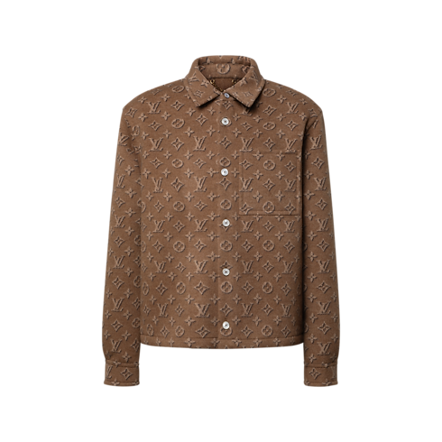 Monogram Double Face Overshirt in Men's Ready to Wear All Ready-To-Wear collections by Louis Vuitton (Product zoom)