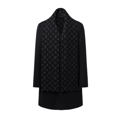Monogram Double Face Relaxed Coat in Men's Ready to Wear All Ready-To-Wear collections by Louis Vuitton (Product zoom)