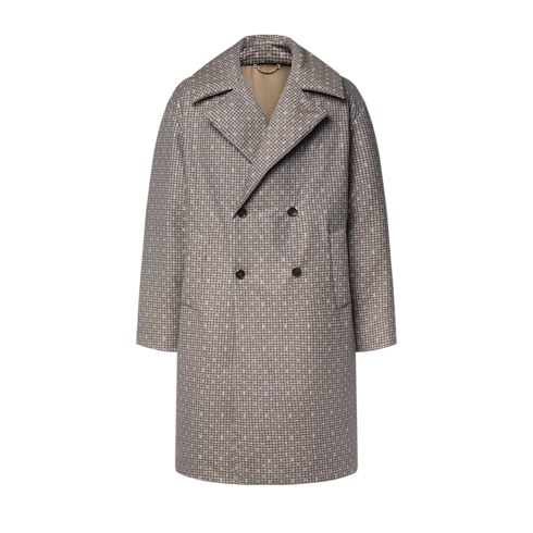 Monogram Duvet Coat front view