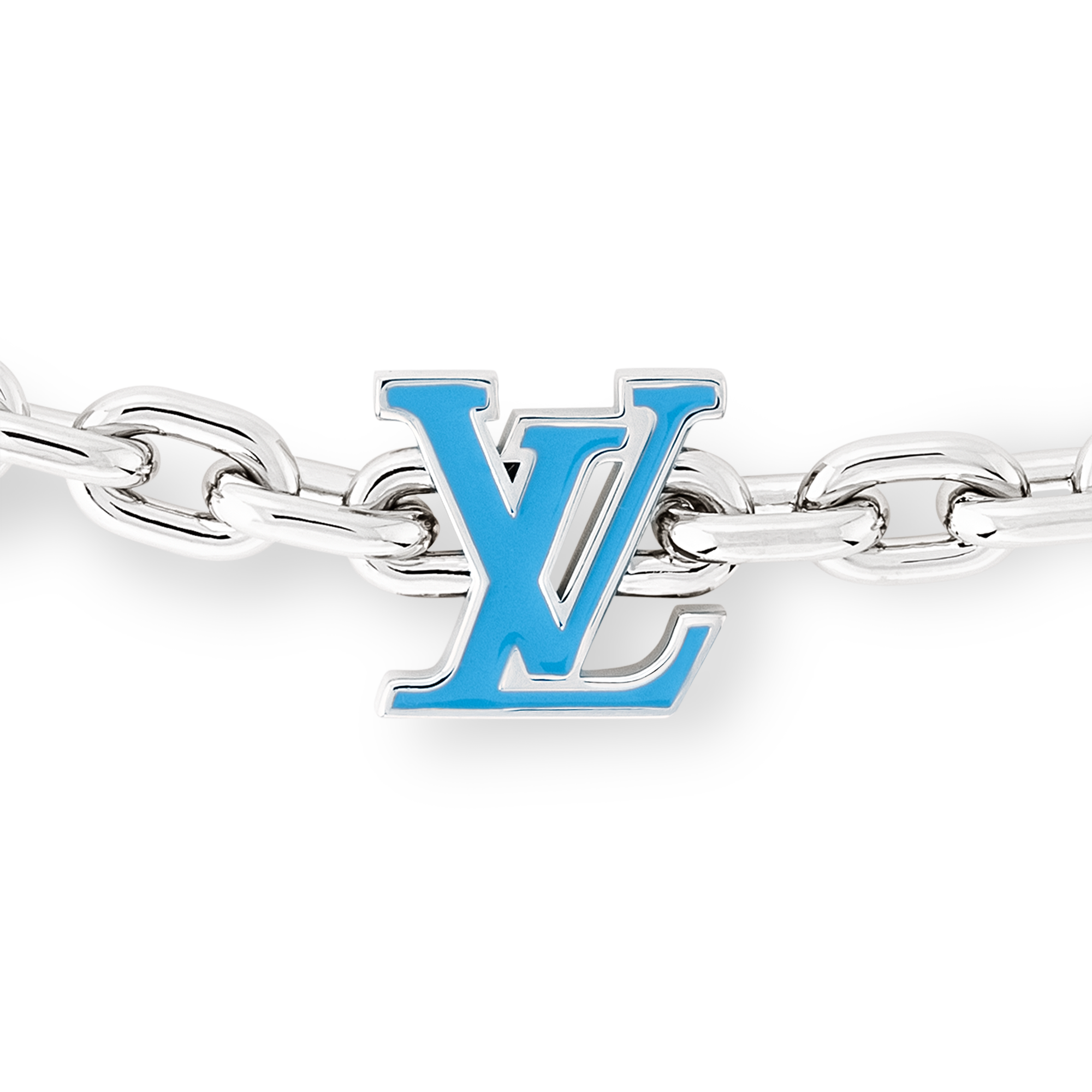 Monogram Flower Chain Belt S00 in Men