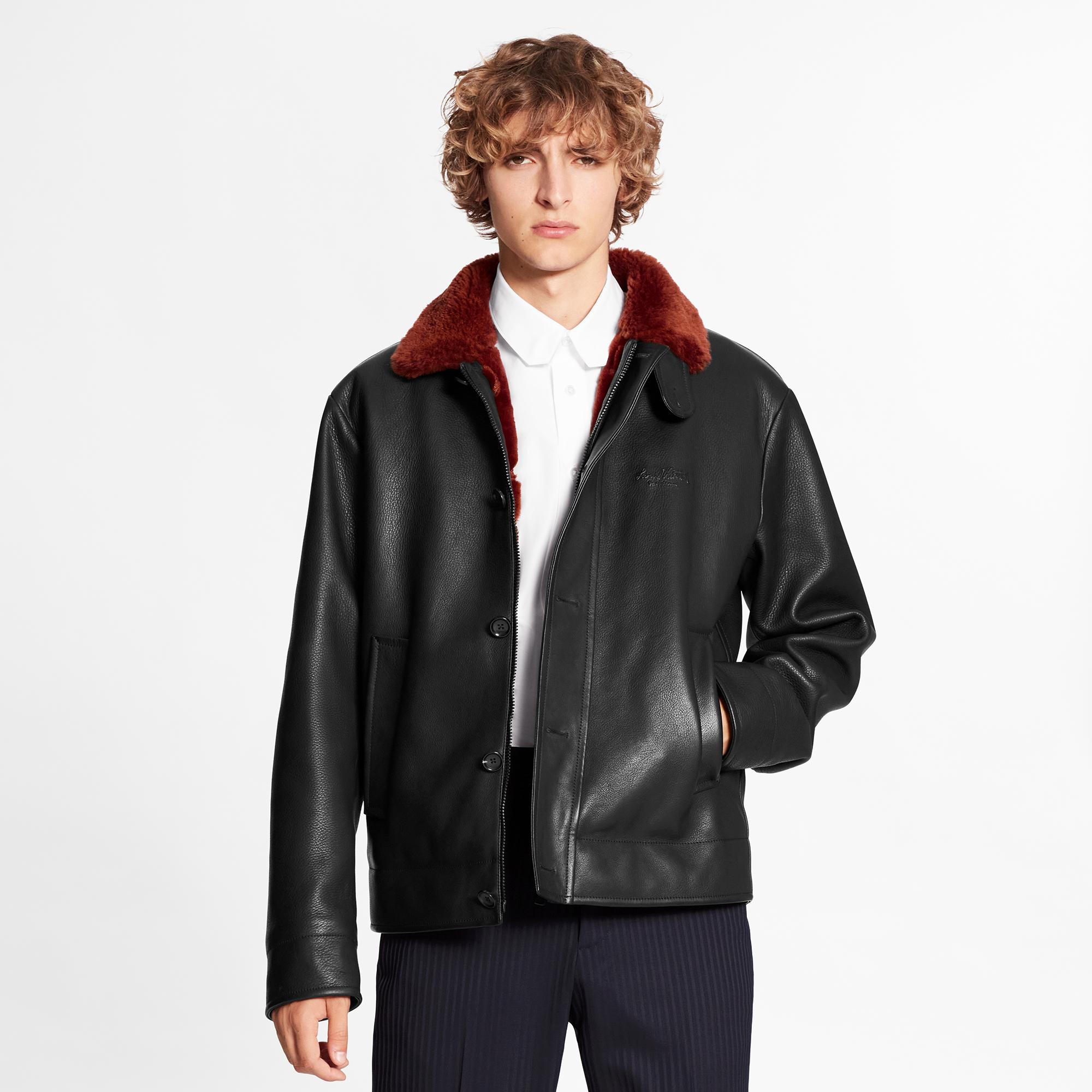louis vuitton aviator jacket