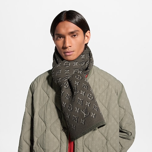 Monogram Heritage Scarf S00 in Men's Accessories All Accessories collections by Louis Vuitton (Product zoom)