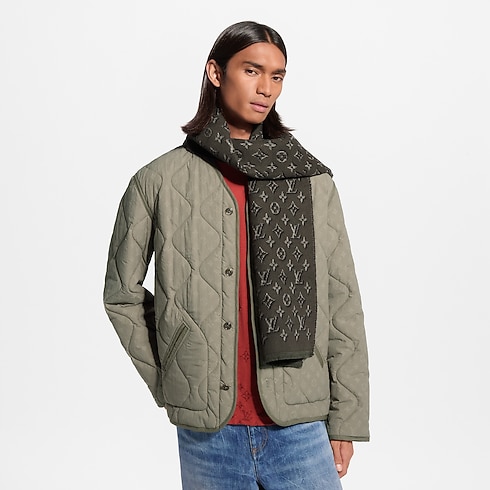 Monogram Heritage Scarf S00 in Men's Accessories All Accessories collections by Louis Vuitton (Product zoom)