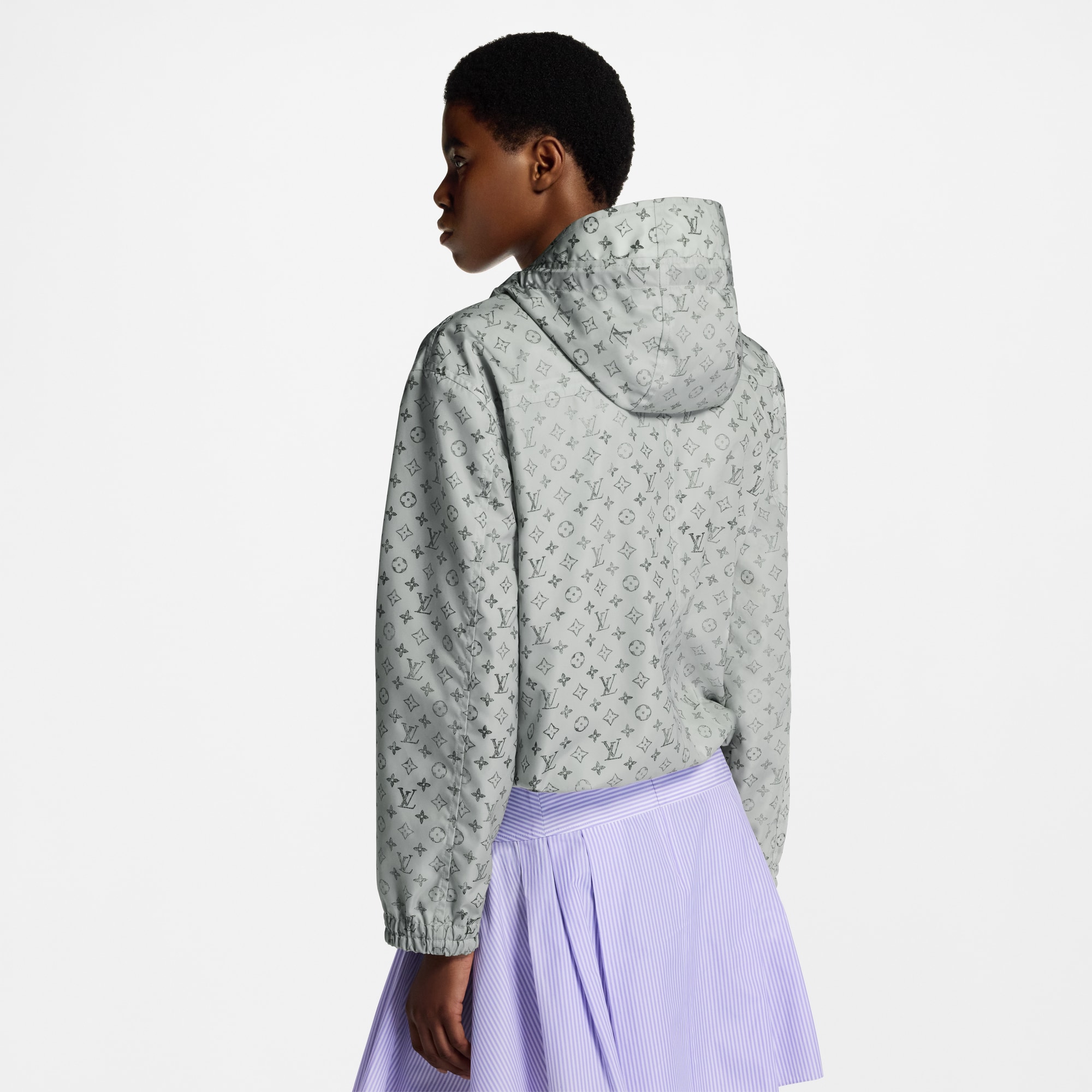 Monogram Hooded Parka  in Women