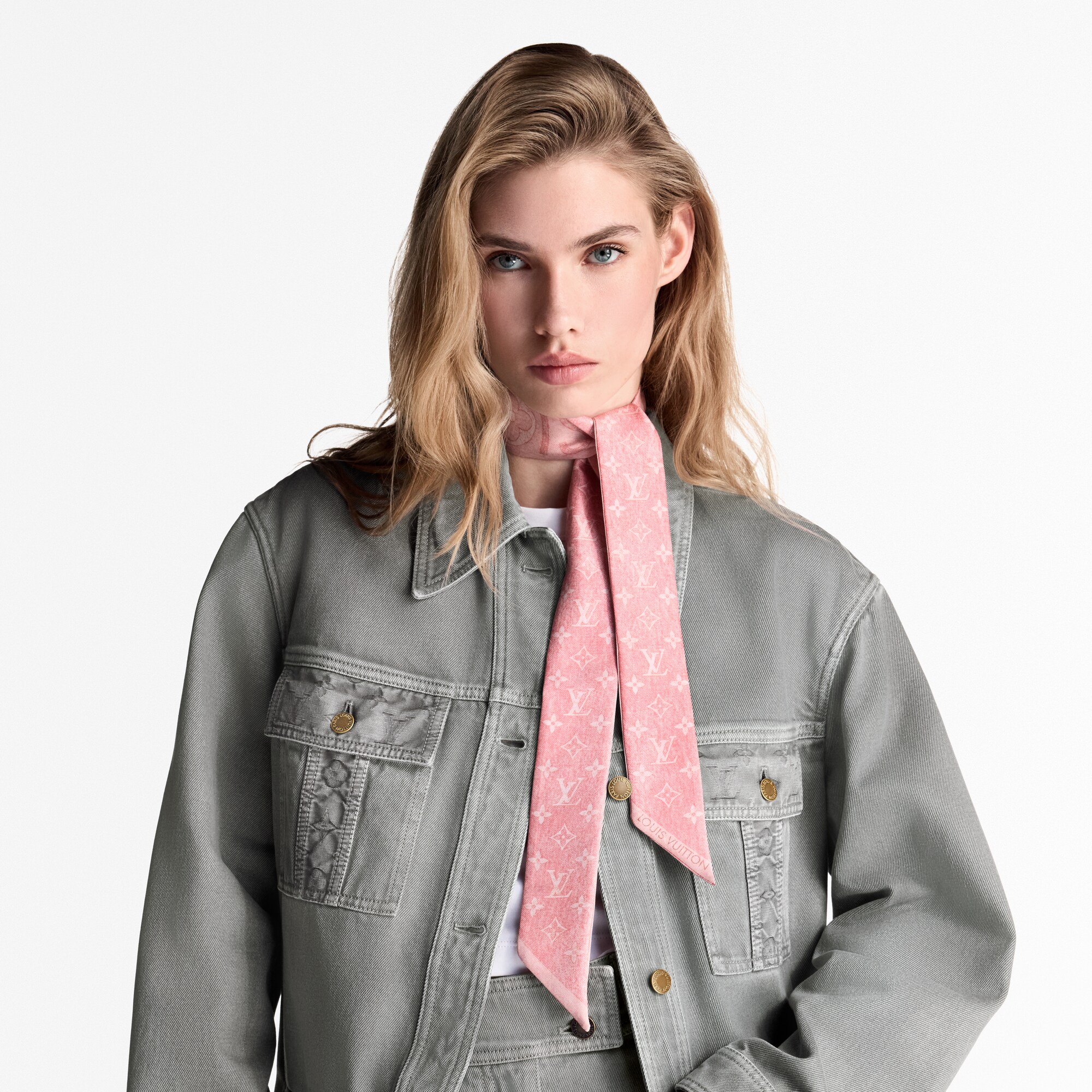 Monogram Infinity Denim  BB Bandeau S00 in Women