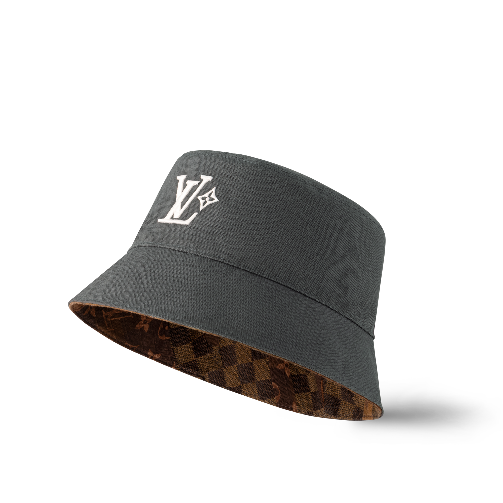 Monogram Landscape Reversible Bucket Hat S00 in Men