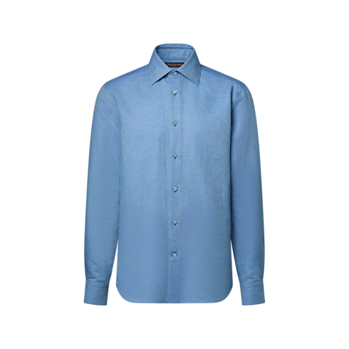 Monogram Long-Sleeved Shirt in Men's Ready to Wear Shirts collections by Louis Vuitton (Product zoom)