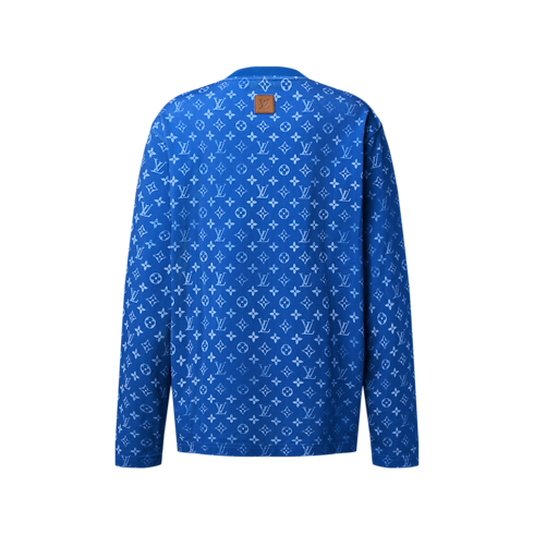 Monogram Long-Sleeved T-Shirt back view