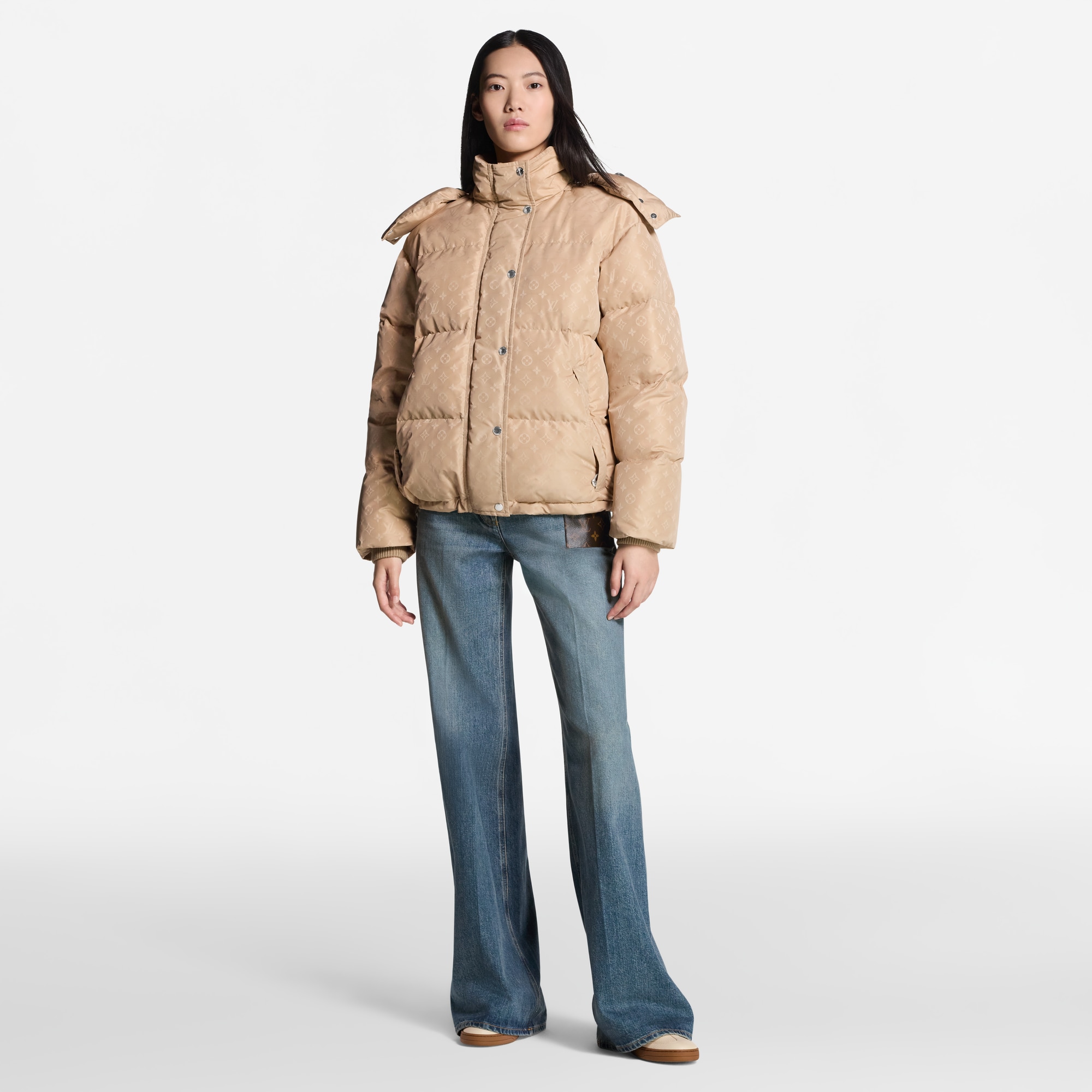 Monogram Puffer Jacket  in Women