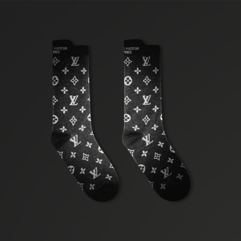 جوارب بنقشة Monogram Reflective S00 in الرجال's الإكسسوارات القبعات والقفازات collections by Louis Vuitton
