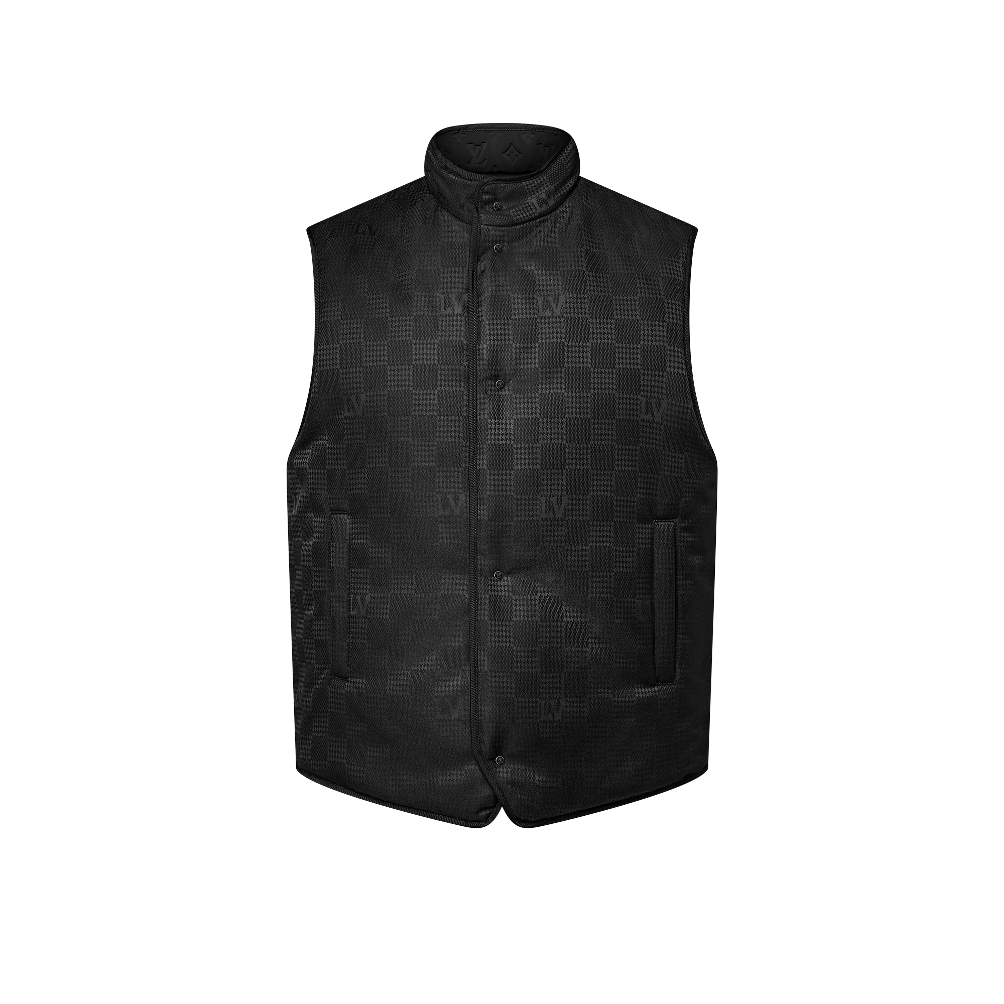 Monogram Reversible Padded Gilet  in Men