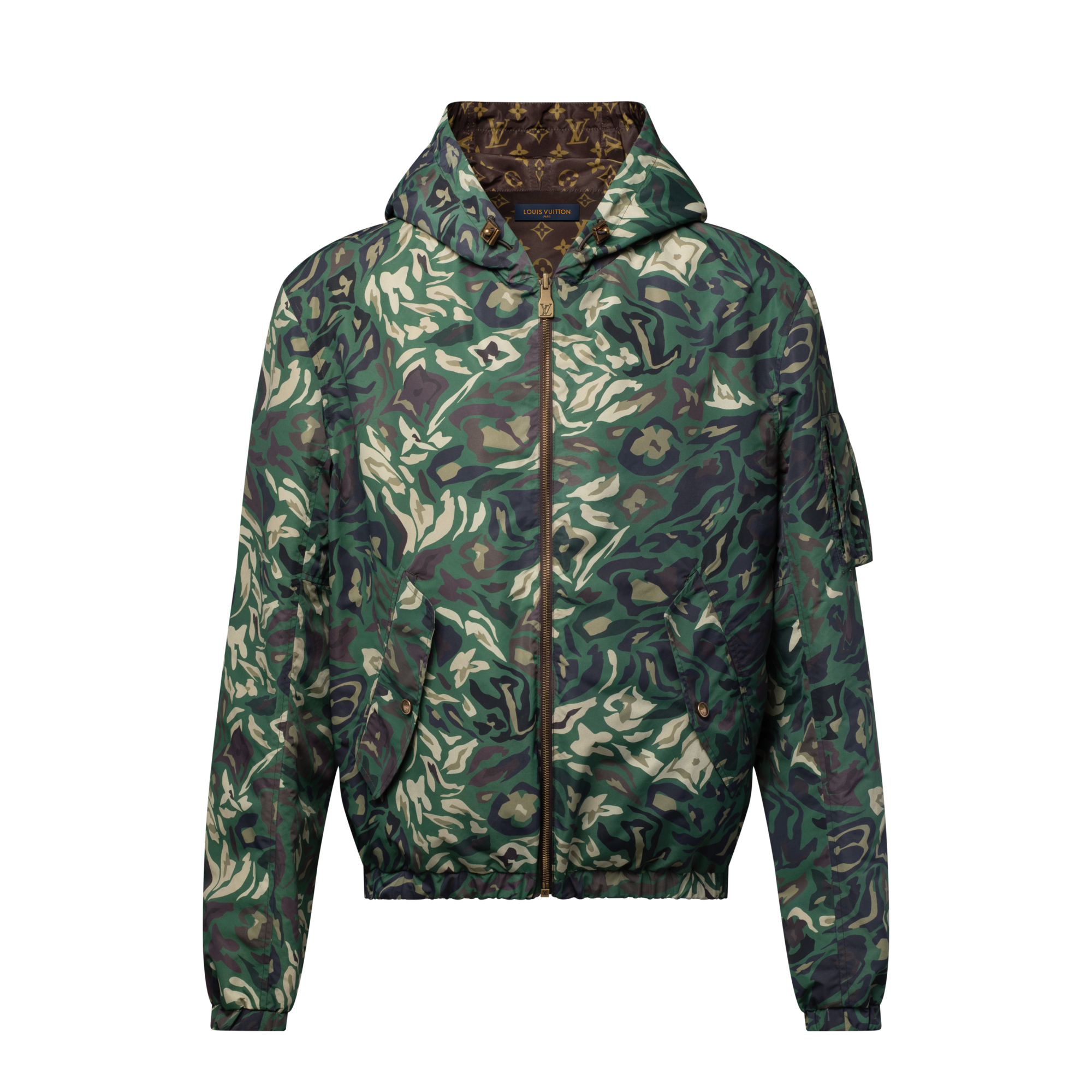 Monogram Reversible Windbreaker  in Men