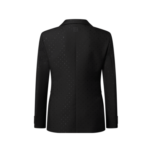Monogram Satin Single-Breasted Pont Neuf Jacket in Men's Ready to Wear All Ready-To-Wear collections by Louis Vuitton (Product zoom)