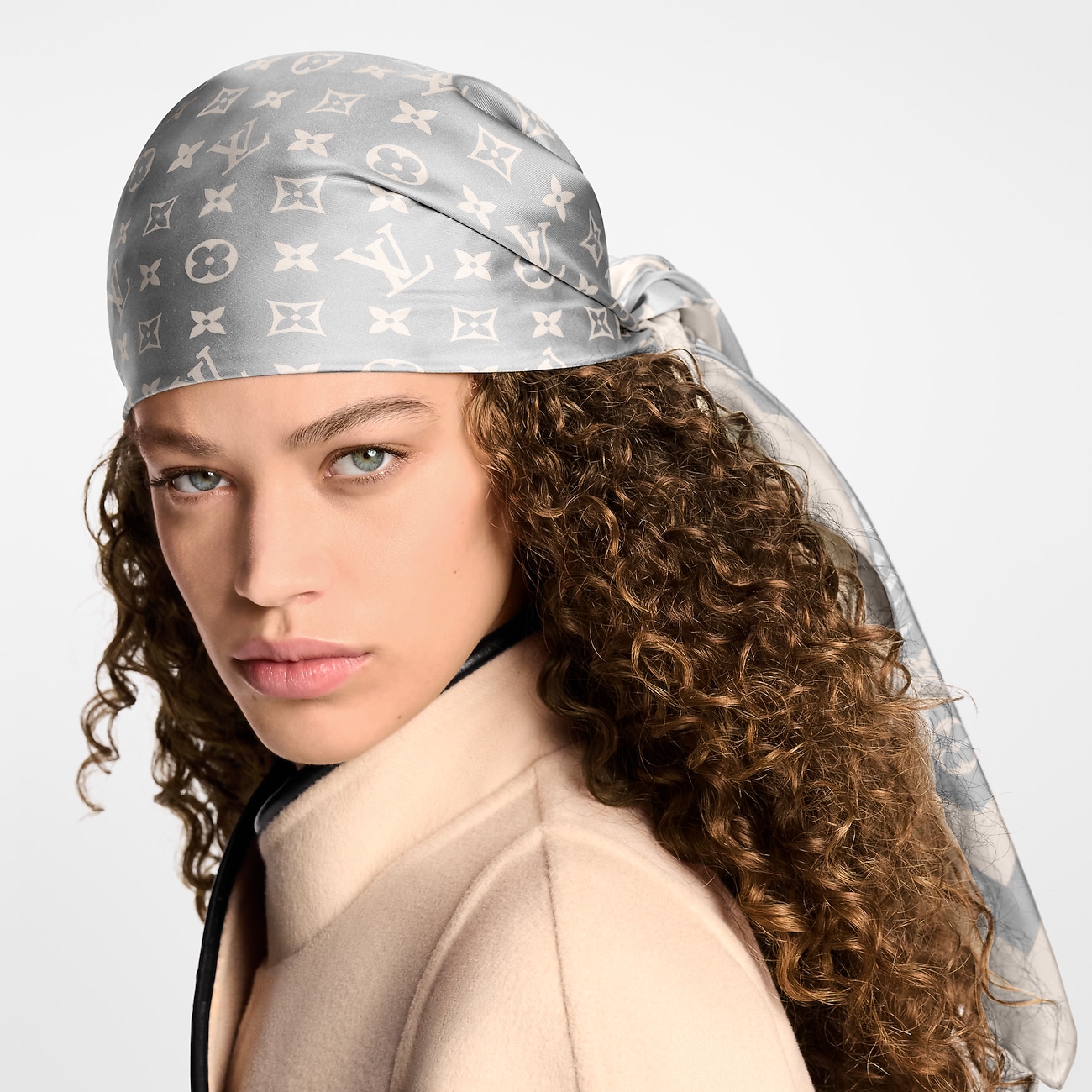 Monogram Silhouette Square 90 - Luxury Silk Squares and Bandeaus ...