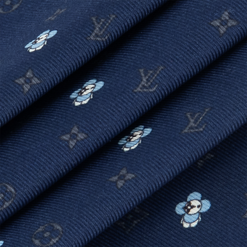 Monogram Small Vivienne Pocket Square S00 in Men's Accessories Ties and Pocket Squares collections by Louis Vuitton (Product zoom)