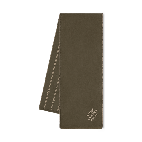 Monogram Stripes Scarf S00 in Men's Accessories Scarves collections by Louis Vuitton (Product zoom)