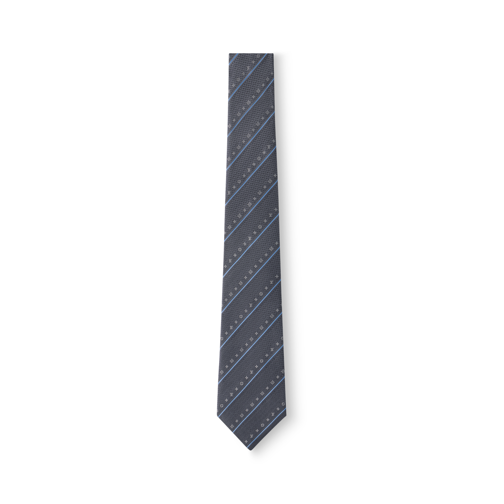 Monogram Stripes Tie S00 in Men