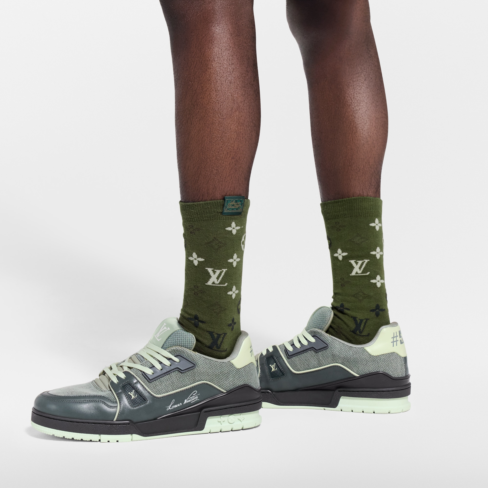 Monogram Surplus Socks S00 in Men