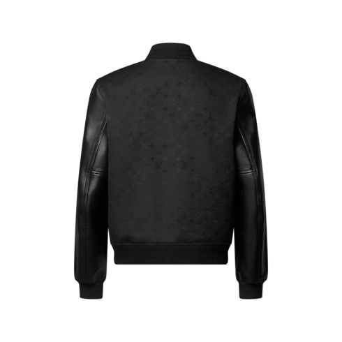 Monogram Surplus Varsity Blouson back view