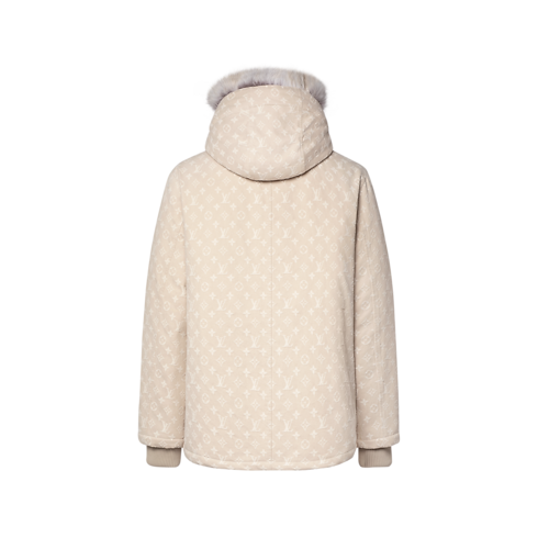 Monogram Water-Repellent Denim Down Parka in Men's Ready to Wear All Ready-To-Wear collections by Louis Vuitton (Product zoom)