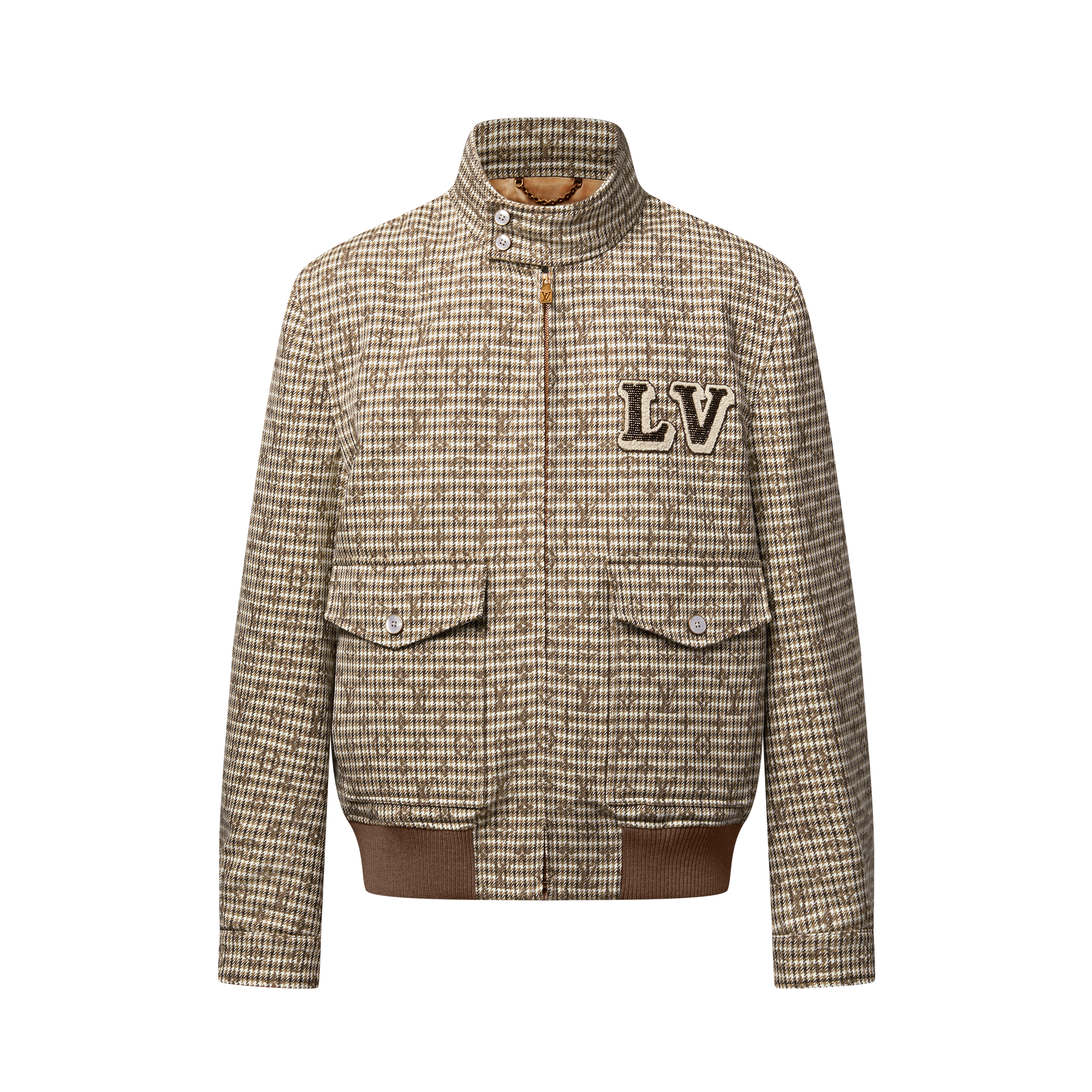 Monogram Wool Harrington Blouson  in Men