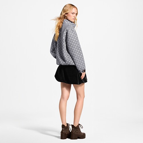 Monogram Zip-Up Jacket in Women's Ready to Wear Coats and Jackets collections by Louis Vuitton (Product zoom)