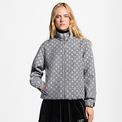 Monogram Zip-Up Jacket in Women's Ready to Wear Coats and Jackets collections by Louis Vuitton (Product zoom)