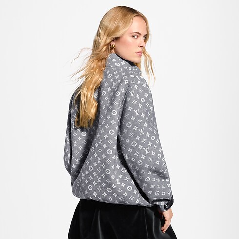 Monogram Zip-Up Jacket in Women's Ready to Wear Coats and Jackets collections by Louis Vuitton (Product zoom)