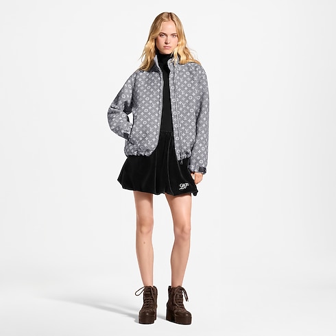 Monogram Zip-Up Jacket in Women's Ready to Wear Coats and Jackets collections by Louis Vuitton (Product zoom)