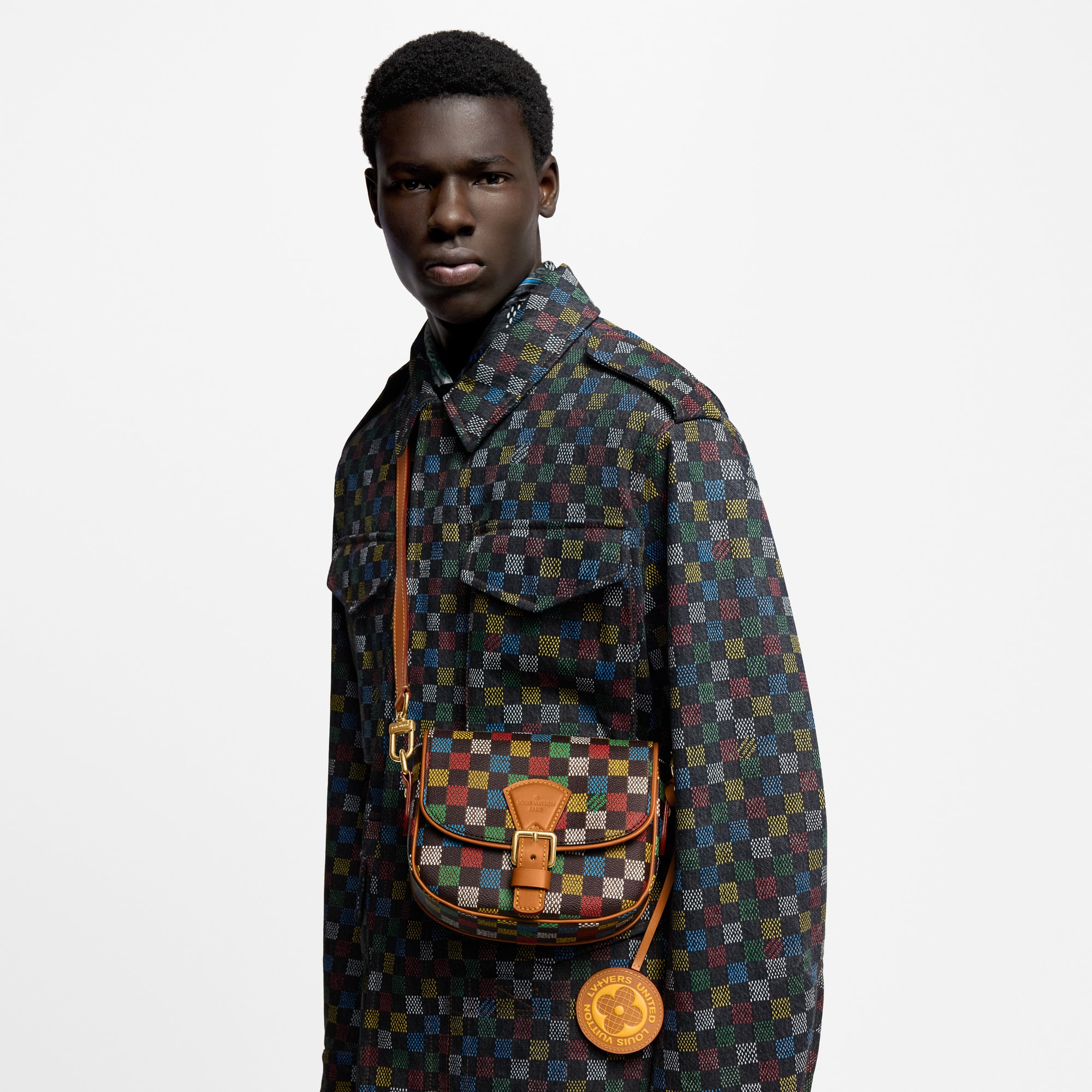 Montsouris Messenger PM Damier Ebene Canvas in Bags and Small Leather Goods