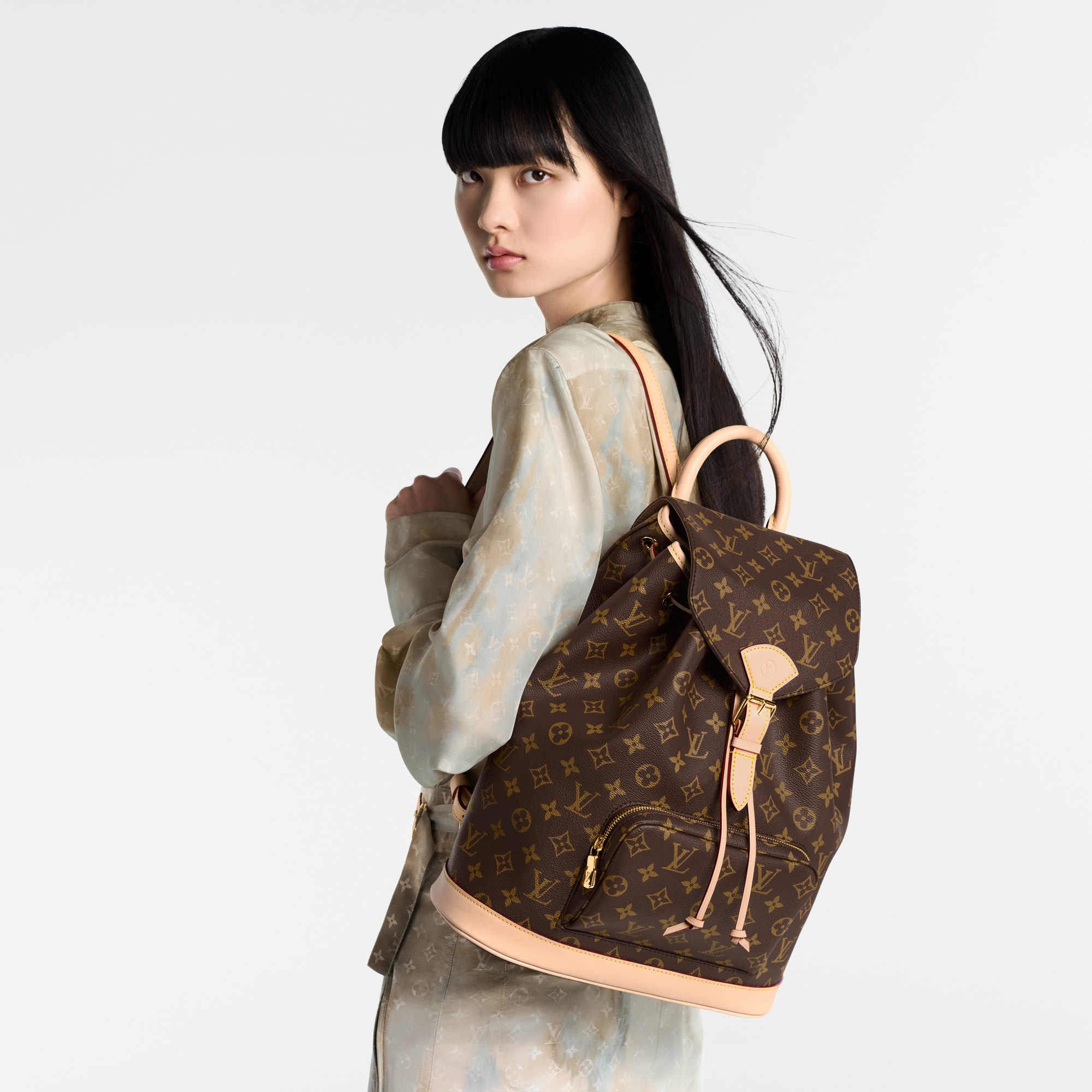 Louis Vuitton Rucksack Mm Louis Vuitton Montsouris Monogram 