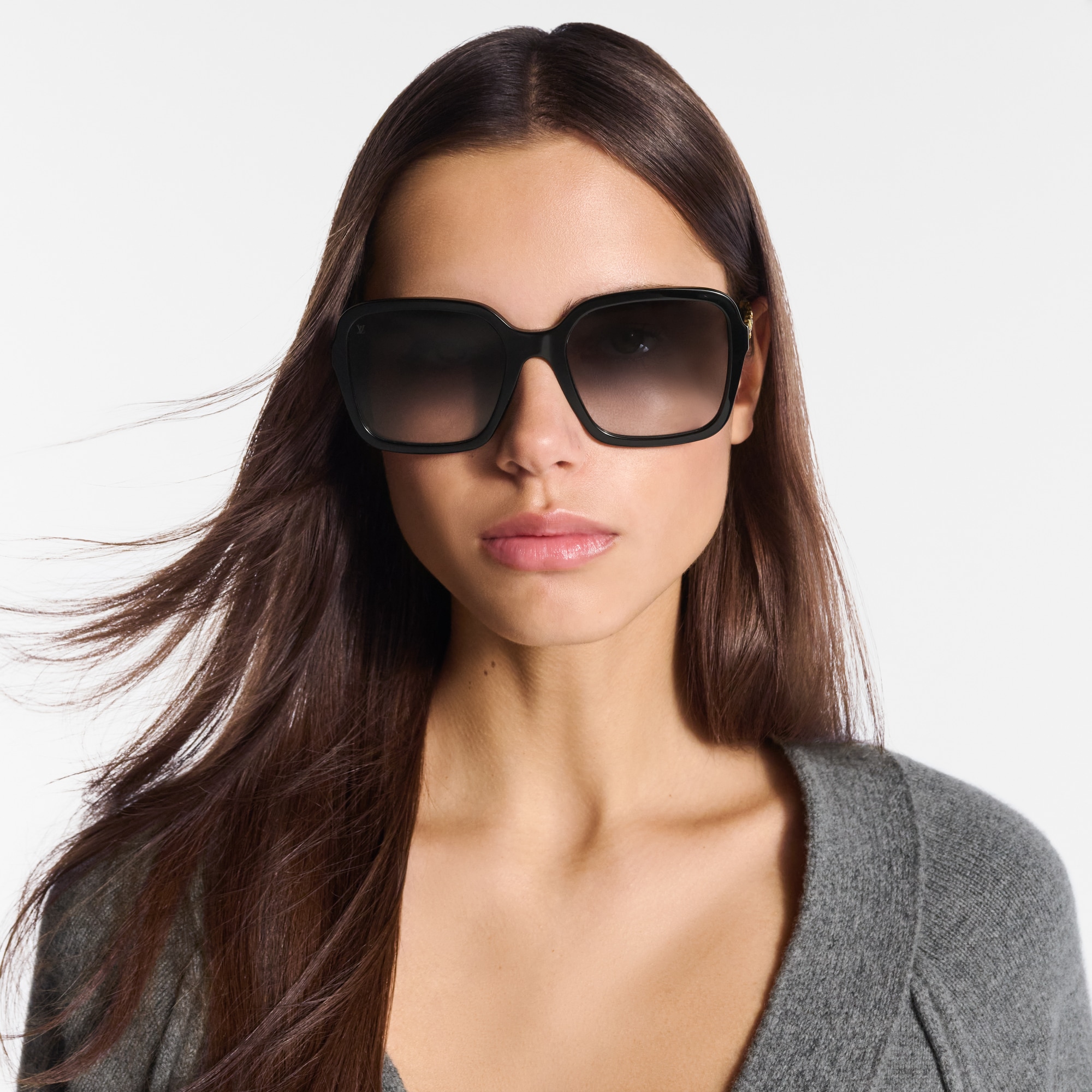 نظّارات My LV Chain Braided Maxi Square الشمسيّة S00 in النساء