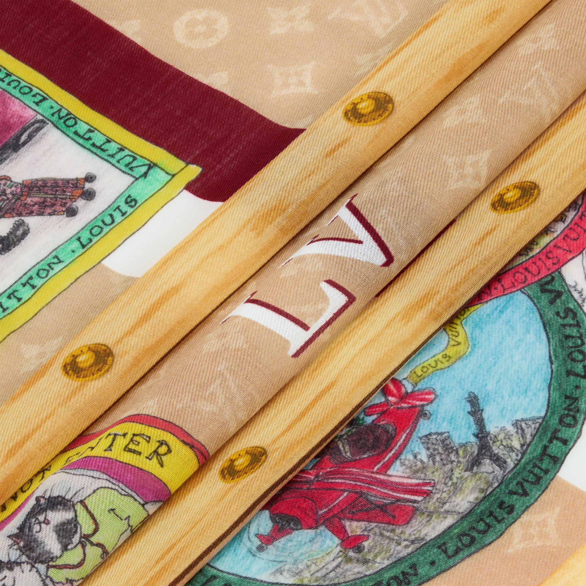 My LV Trunk Stole S00 in Women