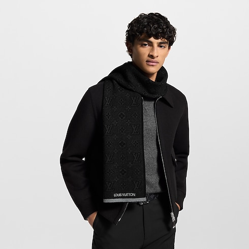 My Monogram Eclipse Scarf S00 in Men's Accessories Scarves collections by Louis Vuitton (Product zoom)